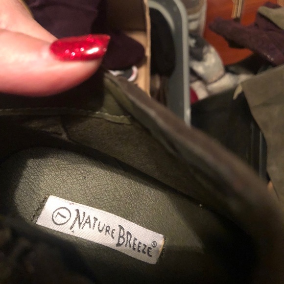 Nature Breeze Suede Side Zip Ankle Booties - Picture 9 of 10